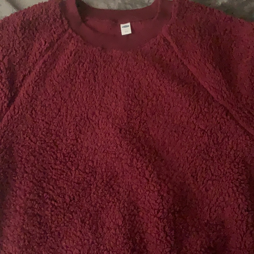 Fuzzy sweatshirt
